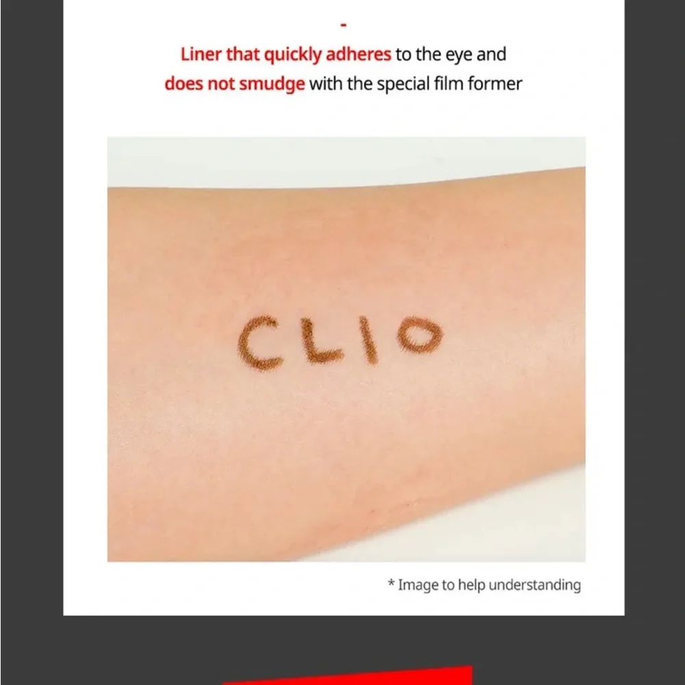Clio Superproof Pen Liner Kill Brown shade 02 Brown NEW